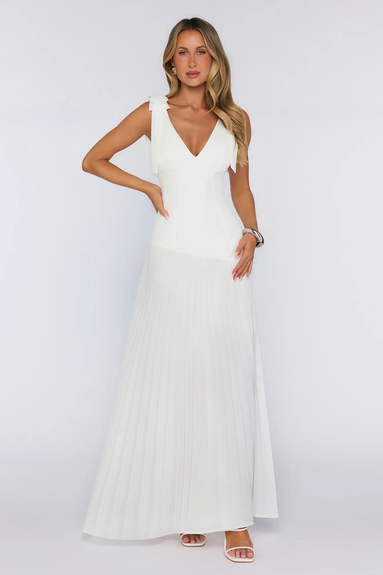 Always Look Good Maxi Dress White