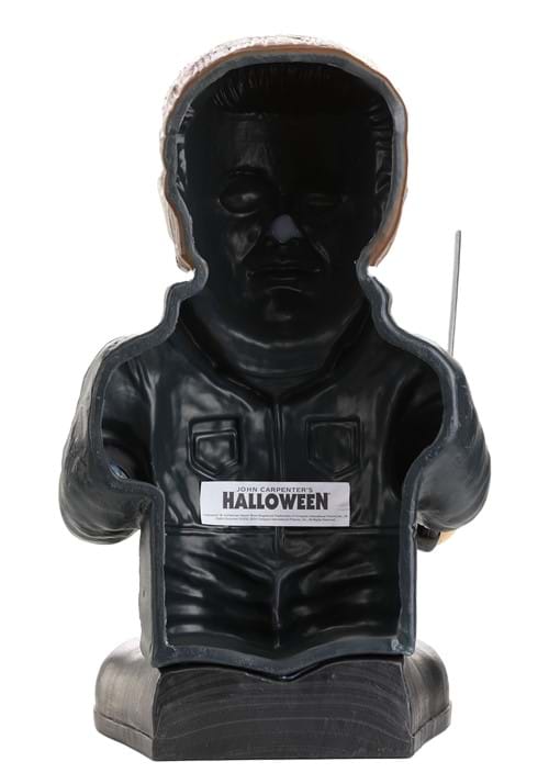 23-Inch Halloween Michael Myers Candy Bowl Holder Decoration